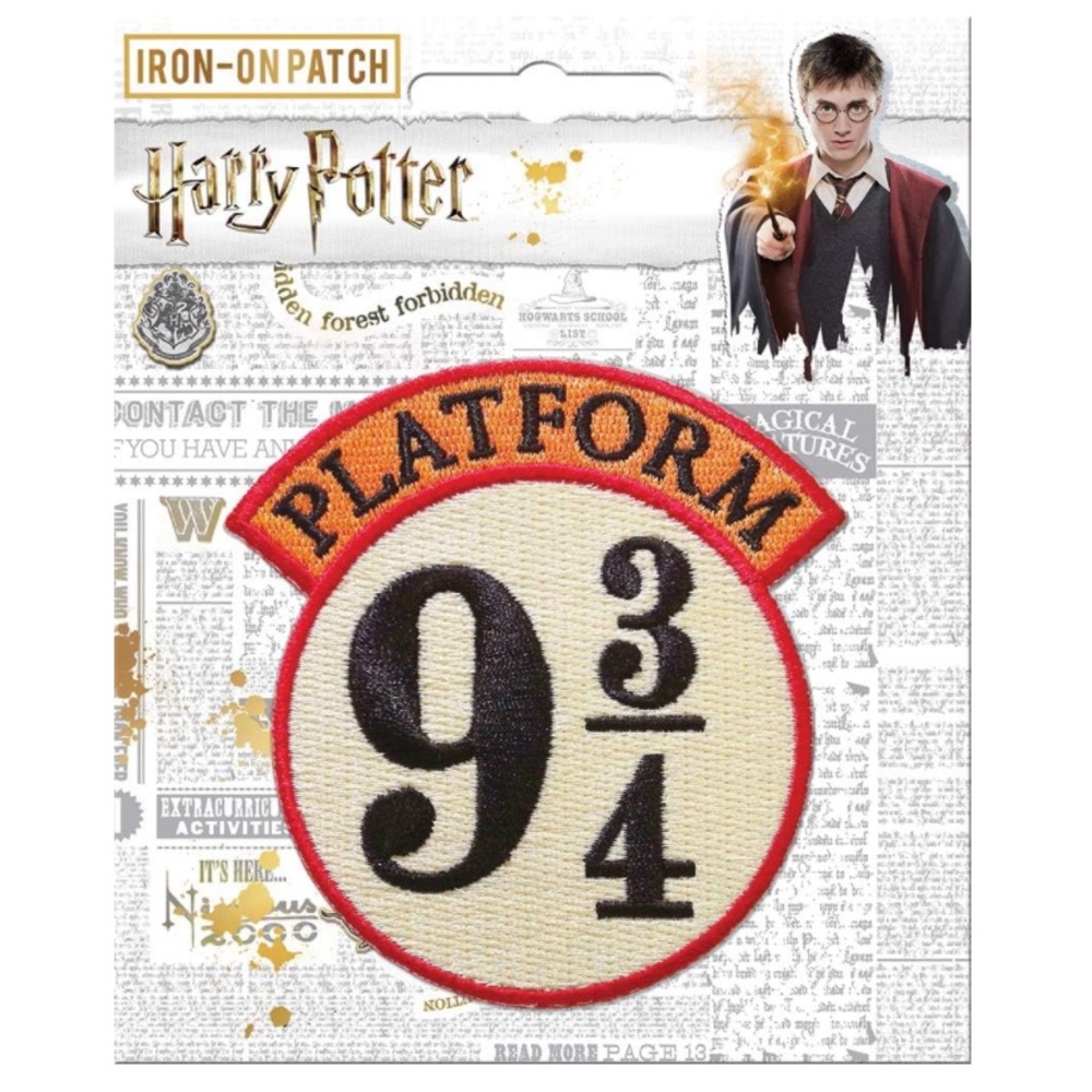 NWT! Harry Potter iron-on embroidered patch